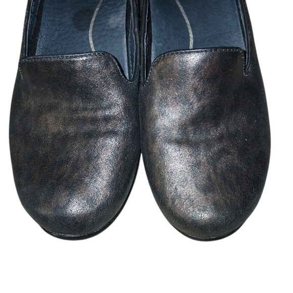 Dansko Olivia Leopard Print Metallic Loafer Flat Women's size 9 - Picture 4 of 10